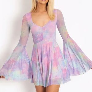 Blackmilk Pastel Planet Spectre Dress